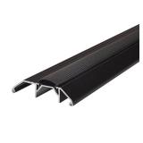 M-D Building Products 10017 3-3/4 in. x 1-1/8 in. x 36 in. Brown Aluminum and Vinyl Heavy-Duty High-Profile Threshold - Retail: $140
