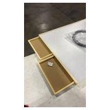 1500 Pieces Rotating Puzzle Board with 6 Drawers,34.25\"x25.2\" Portable Wooden Jigsaw Puzzle Table with Lazy Susan Spinning Cover - Retail: $0
