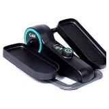 Cubii Move - Under Desk Elliptical Bike Pedal Exerciser Portable Seated Elliptical Machine W/ Adjustable Workout Levels - Retail: $200