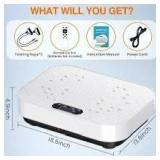 Sedozik Vibration Plate Exercise Machine White - Retail: $0