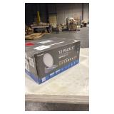 Ensenior 12 Pack 6 Inch LED Recessed Ceiling Light, Dimmable, 2700K-5000K 5CCT, 1200LM 12W 120V, High Brightness Canless Wafer Downlight - ETL&FCC&IC - Retail: $0