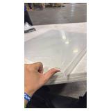Acrylic Anti-slip Cutting Board for Kitchen Transparent Chopping Board Easy to Clean Smooth Edges for Fruits and Vegetables - Retail: $0