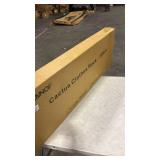 Stainless Steel Clothes Rack, 3-Rod Garment Rack for Hanging Clothes with 4 Wheels Load 600 LBS - Retail: $0