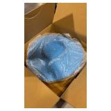 Kids Sensory Spinning Chair, Sit and Spin Toy, Autistic Childs Swivel Chair, Training Body Coordination, Metal Base Non-Slip Indoor and Outdoor Activity Toys (Blue) - Retail: $0