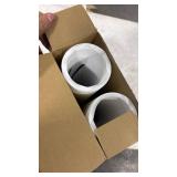 White-2pack Rain Gutter Downspout Extensions Flexible, Drain Downspout Extender,Down Spout Drain Extender, Gutter Connector Rainwater Drainage,Extendable from 21 to 68 Inches - Retail: $0