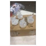 4 PIECE Maymom Widemouth Connector 4piece Compatible w Spectra S1 Spectra S2 Pump; Compatible with Medela PersonalFit Shield, Pumpin Pal Shield, Lansinoh Flange, Maymom MyFit Shields, MyFit Crater Shi