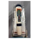 Pool Salt Tester pH Meter ORAPXI Salinity Meter and pH Tester PPM EC Meter with LCD Screen 5 in 1- Salt pH TDS EC Meter for Saltwater Pool, Hot Tubs, Spas, Aquarium, Hydroponics System, Home Brew