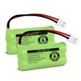 GENYESTAR BT183342 Cordless Phone Batteries NiMH 2.4V 600mAh Compatible with BT283342 BT166342 BT266342 BT162342 BT262342 CS6114 CS6419 CS6719 EL52300 CL80111 Cordless Handset Phone(2 Packs)