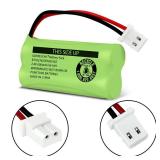 GENYESTAR BT183342 Cordless Phone Batteries NiMH 2.4V 600mAh Compatible with BT283342 BT166342 BT266342 BT162342 BT262342 CS6114 CS6419 CS6719 EL52300 CL80111 Cordless Handset Phone(2 Packs)