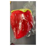 zhidiloveyou Strawberry Plush Red Cute Stuffed Strawberry Toy Fruit Pillow for Kids, 9 inch