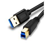 Jelly Tang USB 3.0 Cable A Male to B Male 10Ft,Superspeed USB 3.0 A-B/A Male to B Male Cable - for Scanner, Printers, Desktop External Hard Drivers and More(10Ft/3M)