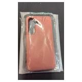 FNTCASE for Samsung Galaxy S24 Case: Dual Layer Heavy Duty Cell Phone Protective Cover Shockproof Rugged with Non-Slip Textured - Military Drop Protection Bumper Tough - 2024, 6.2inch Sakura Pink