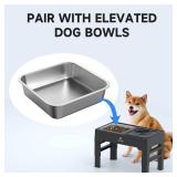 Stainless Steel Dog Bowl for ELS PET Elevated Dog Bowls, 54 oz Food and Water Dish for Puppy Cat and Kitten, Pets Feeder Bowl for Small/Medium/Large Pet