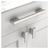 Asidrama 10 Pack 5 Inch(128mm) Brushed Satin Nickel Kitchen Cabinet Handles, Cabinet Pulls Kitchen Cabinet Hardware for Cupboard Drawer Pulls
