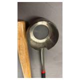 YiePhiot Coconut Opener Tools with Hammer, Super Safe & Easy to Open Young Coconuts Tool, Food Grade Stainless Steel Coconut Opener Set, Rubber Mallet with Handle