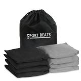 Cornhole Bags Set of 8 Regulation Weight & Size Includes Carry Case