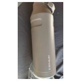 Stanley IceFlow Flip Straw 2.0 Water Bottle 50 OZ | Built-In Straw with Larger Opening | Lightweight & Leak-Resistant | Insulated Stainless Steel | BPA-Free | Ash
