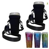 Royal Caribbean Cruise Essentials 2024 - 2-Pack Cup Sling (Black)