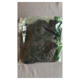 Mealah Womens Long Opera Velvet Party Gloves 1920s Flapper Elbow Banquet Gloves (Black-Mesh)