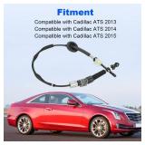 WMPHE Automatic Transmission Shift Cable Replacement for 23325157 Compatible with Cadillac ATS 2013 2014 2015 Gearshift Shifter Control Lever Selctor
