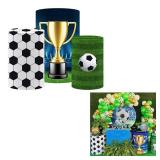 JINGHONGFANG Football Sports Birthday Party Pedestal Cover (Dia16