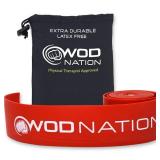 WOD Nation Muscle Floss Bands - 84 x 2 In, Red, Medium - Mobility Floss Band for Compression & Sore Tissue Recovery - Support for Targeted Recovery & Joint Mobility