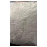 Superfine 4-Way Stretch Net Fabric Nylon Spandex Power Mesh, Pre-Cut 5 Yards Long 60\" Wide, Lightweight Sheer (Off White)