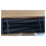 OFFO Bird Spikes Pigeon Outdoor Spikes for Cat Keep Birds Raccoon Woodpecker Away Covers 8 Feet(2.44m), Black