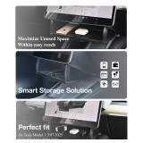 Tesla Hidden Under Screen Storage Box [One-tap Open & Smooth Damping Slides Design] Center Console Organizer Tray for Tesla Model 3 Model Y 2026 2025-2016 (Fit Model 3 Highland & Model Y Juniper)
