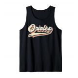 Orioles Sports Name Vintage Retro Gifts Tank Top