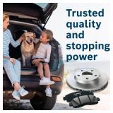 BOSCH BC1293 QuietCast Premium Ceramic Disc Brake Pad Set - Compatible with Select Lexus ES300h, ES350; Toyota Avalon, Camry; FRONT