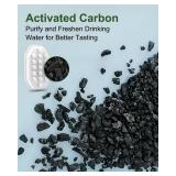 Cat Water Fountain Filters with Pre-Filter Sponges Set for 3.2L/108oz Pet Cat Water Fountain, Pet Fountain Filter Replacement