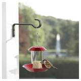 saffruff 6 Inch 2 Pack Heavy Duty Outdoor Plant Hangers for Hanging Baskets, Iron Plant Brackets for Hanging Plants Outside, Metal Plant Hooks Plant Wall Hooks for Hanging Lantern, Bird Feeder
