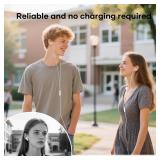 Wired Earbuds with Microphone 5 Pack, in-Ear Headphones with Heavy Bass, High Sound Quality Earphones Compatible with iPad, Laptop, MP3, Android Smartphones, Fits All 3.5mm Jack Device