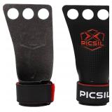 PICSIL RX Grips for Cross Training and Gymnastics, Carbon Fibre Material, Use with Magnesium, Grip on All Surfaces and Bars, Designed for All Athletes