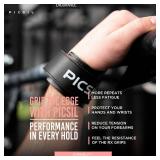 PICSIL RX Grips for Cross Training and Gymnastics, Carbon Fibre Material, Use with Magnesium, Grip on All Surfaces and Bars, Designed for All Athletes