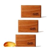 Drift Car Air Freshener - The Original Wood Air Freshener - Car Odor Eliminator - Long Lasting Scent - Metal Clip - Essential Oils - Clean Ingredients - Amber Scent 3 Pack Refill - NO CLIP INCLUDED