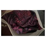 Yonique Blouson Tankini Swimsuits for Women Two Piece Bathing Suits Tops with Boyshorts Modest Loose Fit Swimwear Purple Leaf L