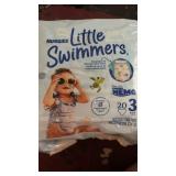 Huggies Little Swimmers Disposable Swim Diapers, Size 3 (16-26 lbs), 20 Ct