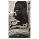 Lekesky Reversible Duvet Cover King Size, White Black Tree Branch Pattern Comforter Cover King 3pc Super Soft Microfiber Breathable Botanical Bedding Sets with Zipper Ties