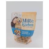 Milos Kitchen Chicken Meatballs Chewy Dog Treats - 18oz, BB 5/3/2025