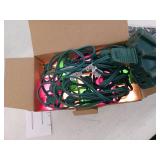 HUAZHQING UL 15 Lights C9 Pathway Stake Christmas Lights with 12 Inch Ground Stakes
