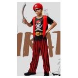 Spooktacular Creations Halloween Kids Pirate Costume Set, 3T