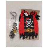 Spooktacular Creations Halloween Kids Pirate Costume Set, 3T