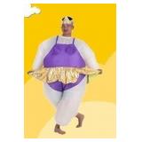 Puieaust Inflatable Costume, Purple