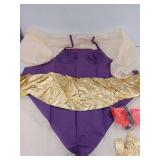 Puieaust Inflatable Costume, Purple