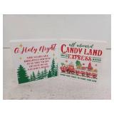 Lot Of 2 Christmas Decor
