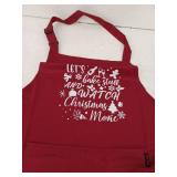 Christmas Lot With 2 Hand Towels And And Apron