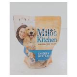 Milos Kitchen Chicken Meatballs Chewy Dog Treats - 18oz, BB 5/3/2025