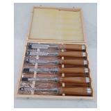 6 Piece Wood Chisel Set, 6, 10, 12, 16, 20, 26 mm